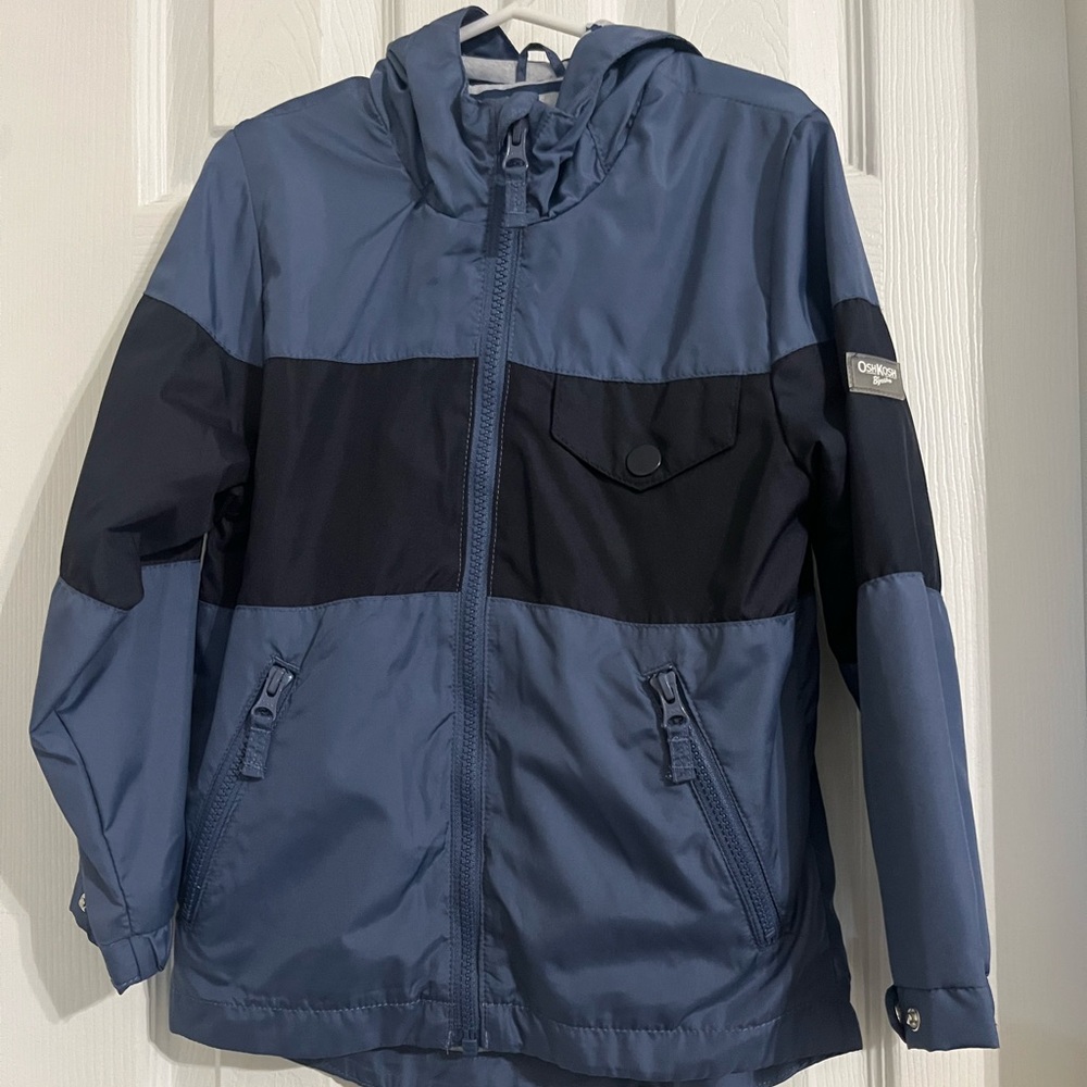 OshKosh B'gosh Blue and Black Jacket-  Water-Resistant
